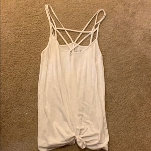 White tank top